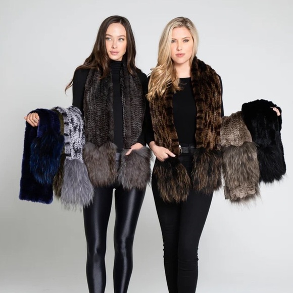 Kelli Kouri Mink Wrap - Picture 1 of 4